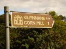 The Old Corn Mill Road Sign